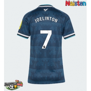 Newcastle United Joelinton #7 Vieraspaita Naisten 2026-27 Lyhythihainen